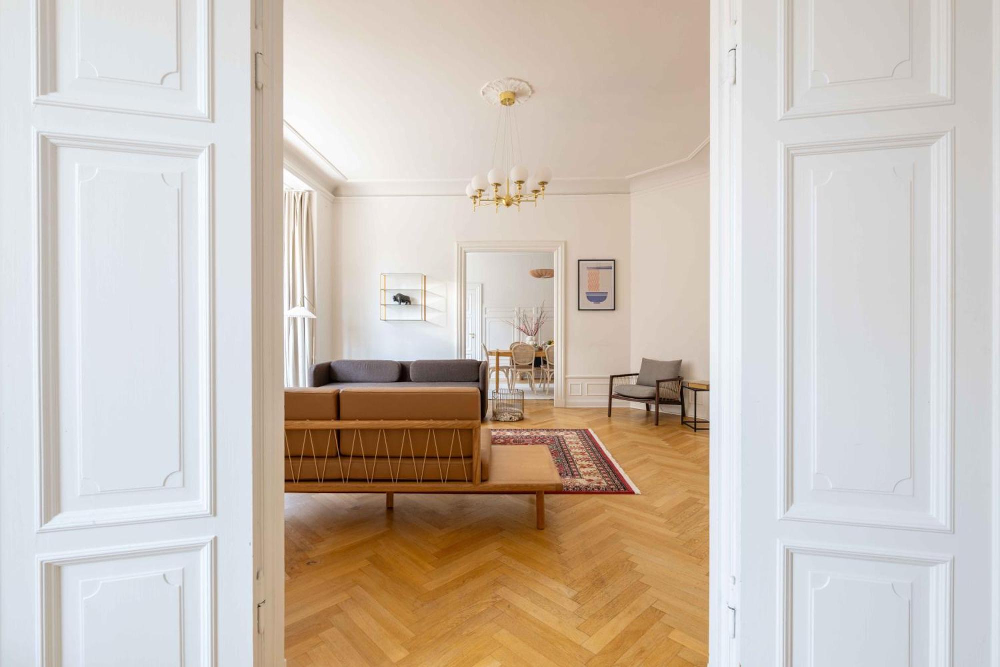 Lovely 3Br Manor Apartment 5 Min From Tivoli Gardens Копенгаген Экстерьер фото