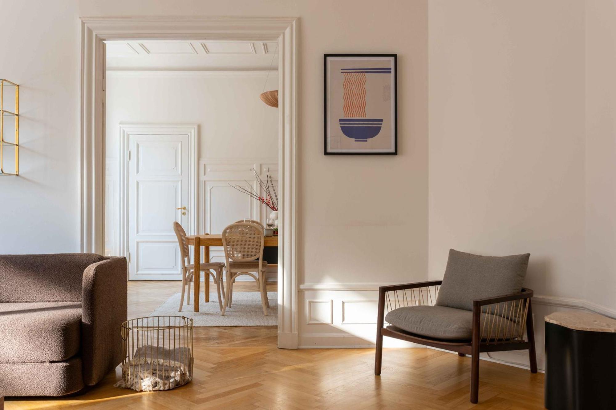 Lovely 3Br Manor Apartment 5 Min From Tivoli Gardens Копенгаген Экстерьер фото